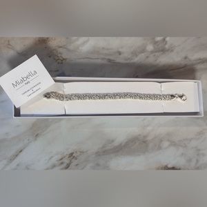 Women’s Miabella Italian 925 Sterling Silver Byzantine Bracelet